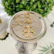 Collar ajustable de 18k Gold Filled, con doble placa Siamo Noi de 30mm