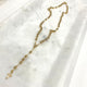 Collar Rosario de beads de 4mm en 18k Gold Filled, medida 50cm