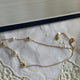 Collar de perlas y beads, 18k Gold Filled, medida 41 a 45cm