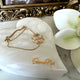 Our signature bracelet. Pulsera adjustable de cadena en 18k Gold Filled con placa Siamo Noi