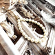 Pulsera ajustable de perlas, 18k Gold Filled en 5mm