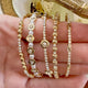 Juego de 5 Pulseras con Zircones