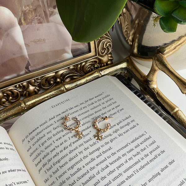 Argolla paperclip en 18k Gold Filled