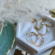 Argolla paperclip en 18k Gold Filled