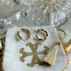 Argolla twisted en 18k Gold Filled