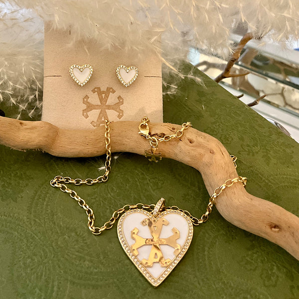 Set Cuore Bianco