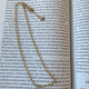 Collar de cadena Link en 18k Gold Filled, medida 40 a 43cm